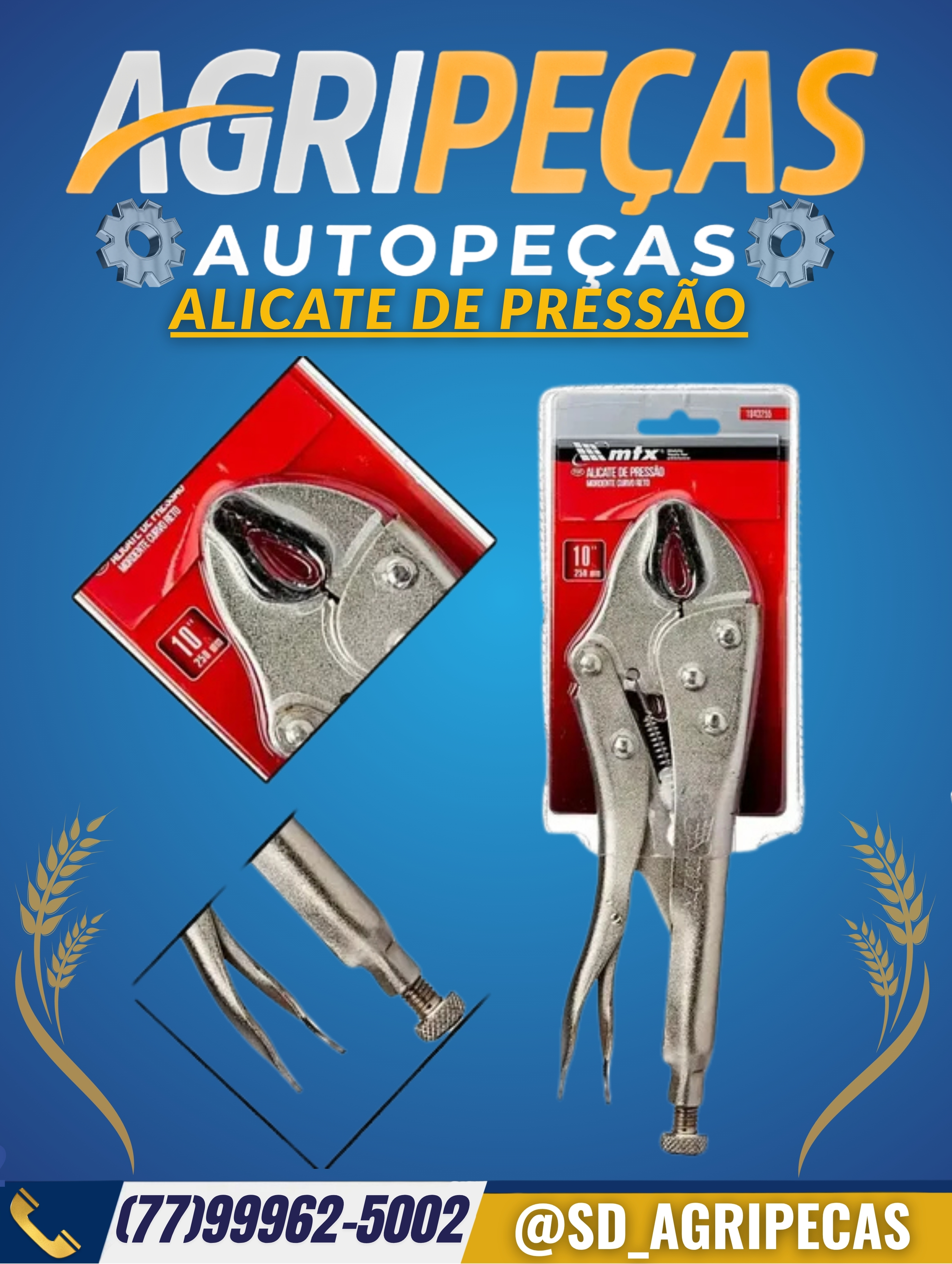 ALICATE DE PRESSÃO